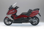BMW C 650 GT in Vermillionred metallic