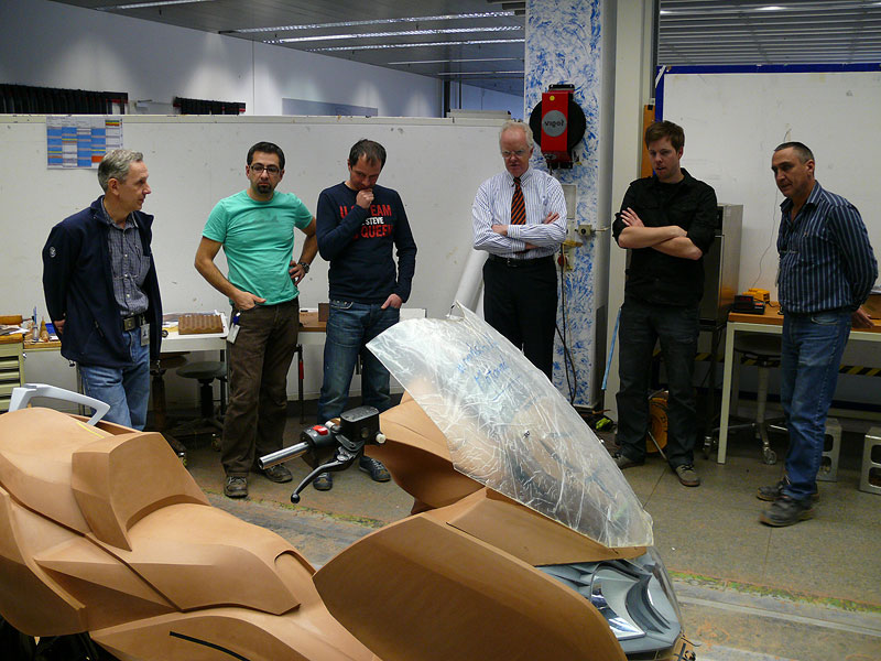 BMW C 600 Sport und BMW C 650 GT: Designer bei der Arbeit