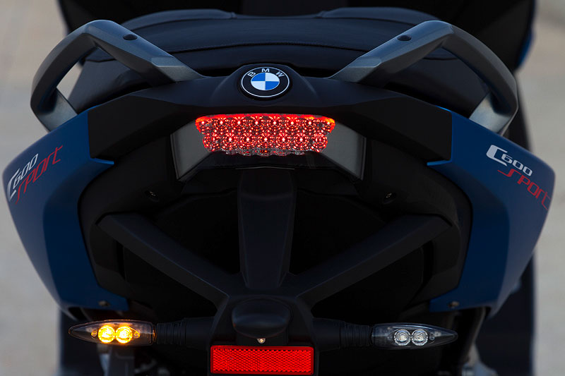 BMW C 600 Sport mit LED Brems-, Rck und Blinklicht