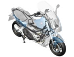 BMW C 600 Sport und BMW C 650 GT: technische Abbildung