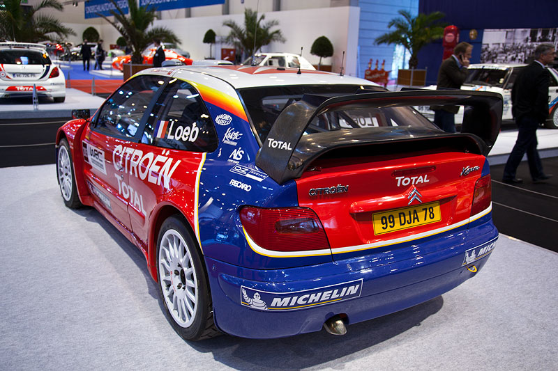Citroen Xsara WRC, Siegerwagen der Rallye Monte Carlo 2005, Co-Pilot: Daniel Elena