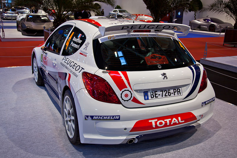 Peugeot 207 S 2000, Siegerwagen der Rallye Monte Carlo 2011, Co-Pilot: Xavier Panseri