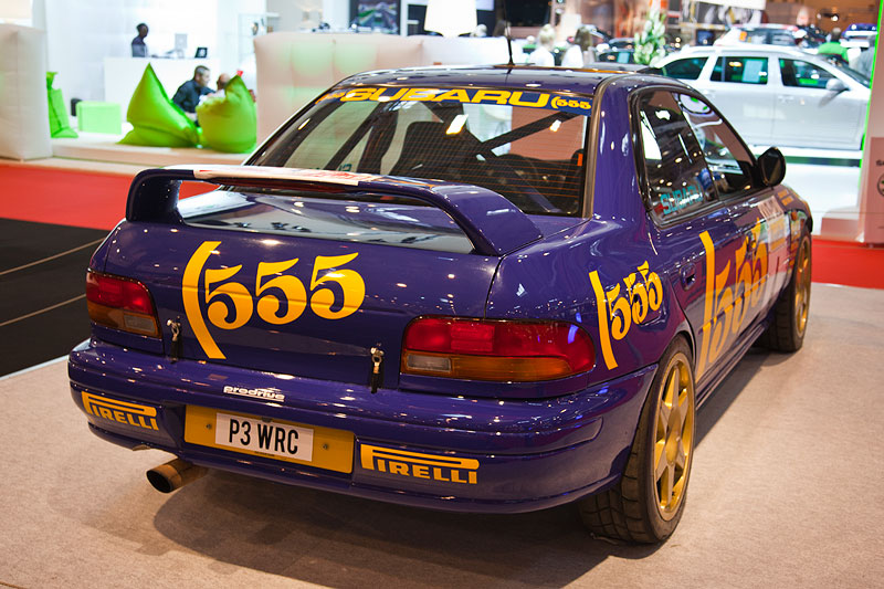 Subaru Impreza WRC, Siegerwagen der Monte Carlo 1997, Fahrer: Piero Liatti, Co-Pilotin: Fabrizia Pons