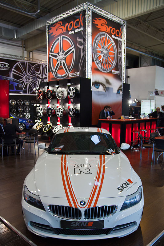 Essen Motor Show 2011: BMW Z4 auf dem SKN Messestand