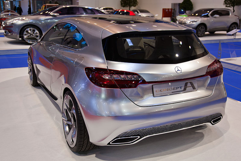 Mercedes Concept A, Studie f�r die zuk�nftige A-Klasse, die bisher hohe Sitzposition entf�llt