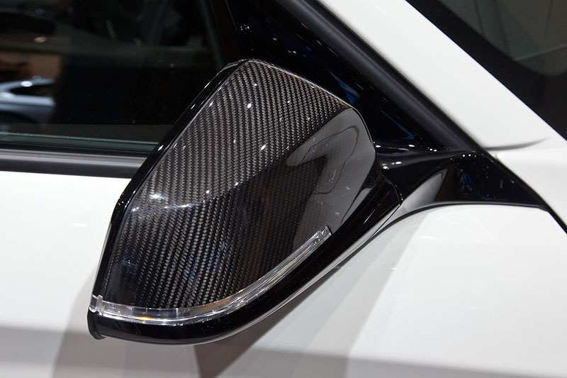 BMW 120d Performance Studie, Aussenspiegel in Carbon