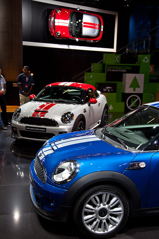 MINI Coupes auf der IAA