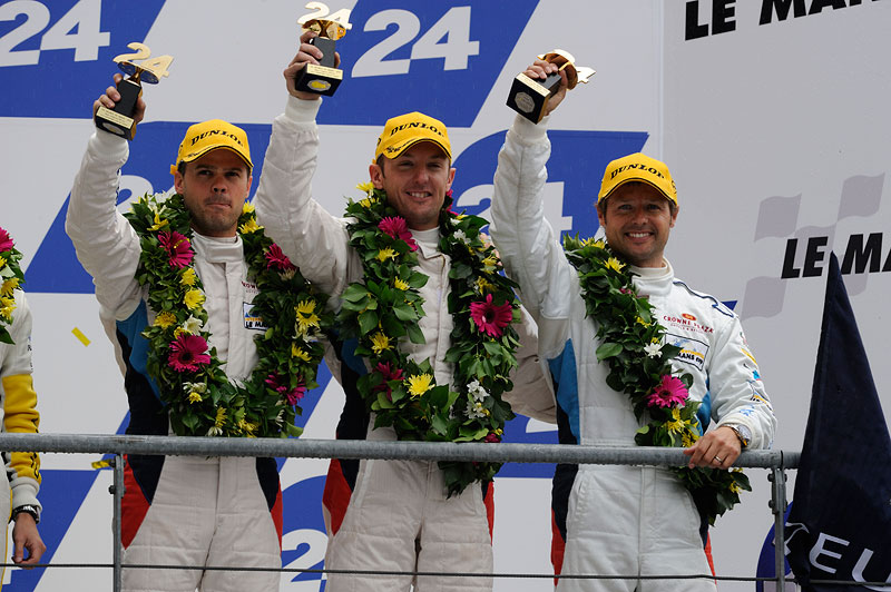 BMW Motorsport kehrt beim 24-Stunden-Rennen von Le Mans auf das Podium zur�ck: BMW M3 GT auf Rang drei in der GTE Klasse