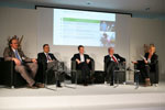 Distler-Hohenstatt, BRK; Dr. Atiya, Siemens; Dr. Bieberbach, SWM; Dr. Becker, BMW; Wohlfeil, Moderation