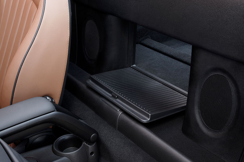 MINI Roadster, Durchlade zum Kofferraum