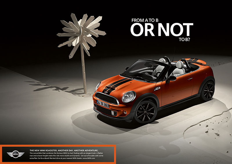 Print-Anzeige MINI Roadster