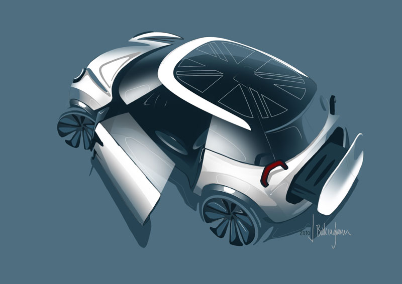 MINI Rocketman Concept Designskizze