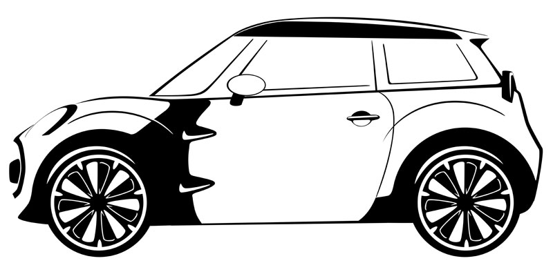 MINI Rocketman Concept Designskizze