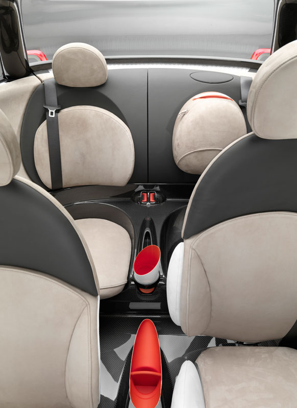 MINI Rocketman Concept, Innenraum.
