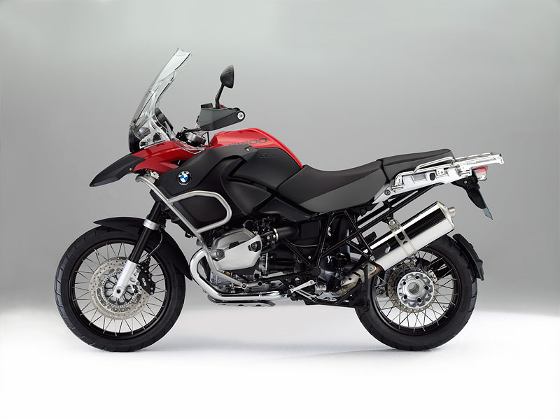 BMW K 1200 GS Adventure in magmarot uni