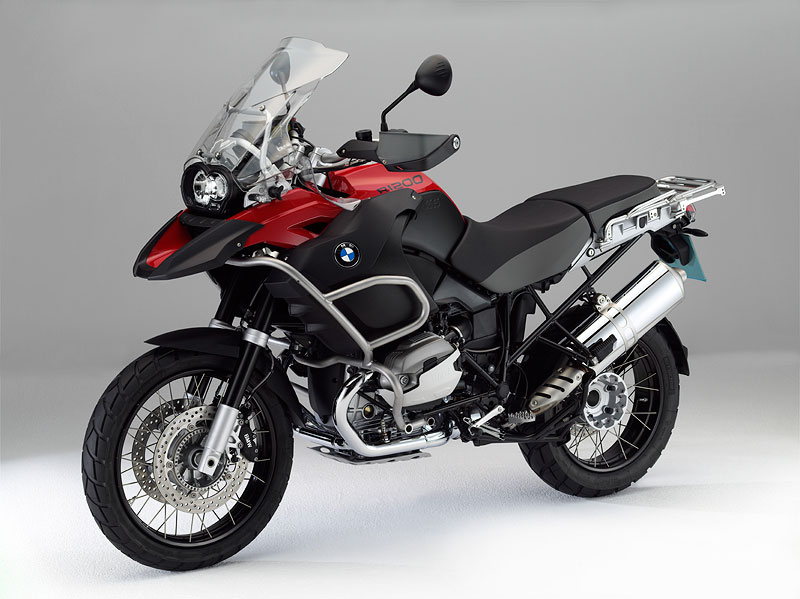 BMW K 1200 GS Adventure in magmarot uni