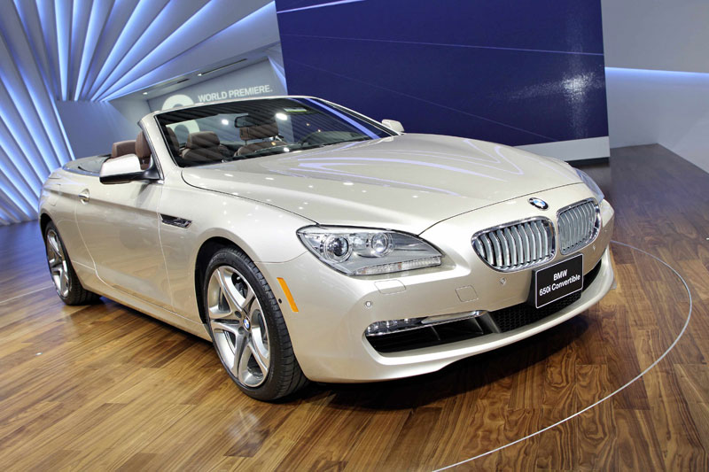 BMW 650i Cabrio, Weltpremiere auf der NAIAS in Detroit 2011