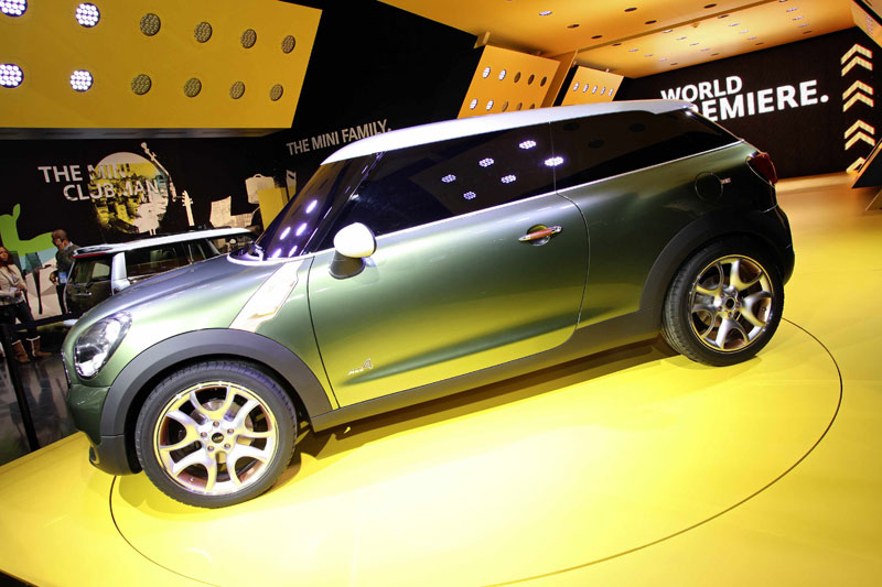 Weltpremiere fr das MINI Paceman Concept Car in Detroit