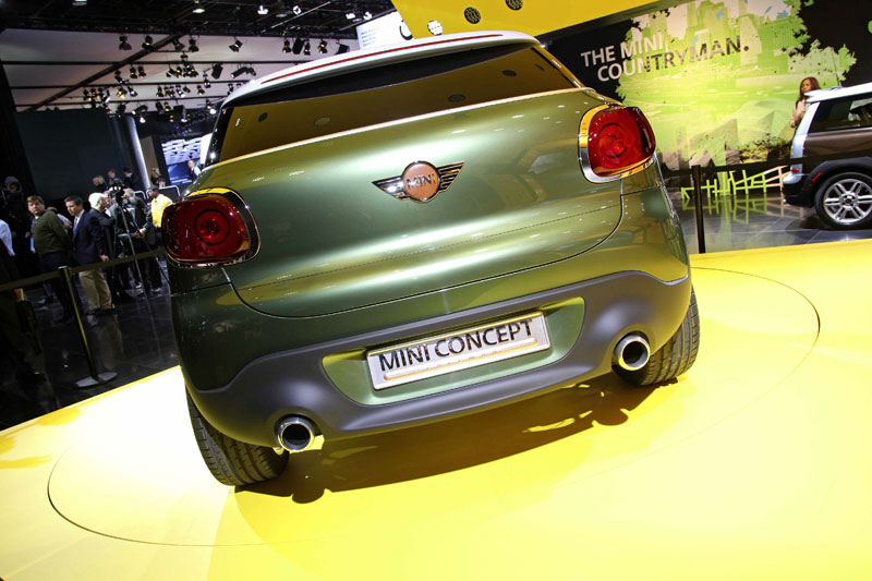 Weltpremiere fr das MINI Paceman Concept Car in Detroit