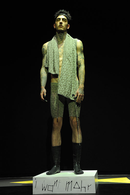 'patrick mohr' Modenschau beim MINI Fashion Theater im Pavillon 21 MINI Opera Space.