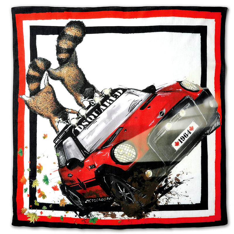 Red Mudder Foulard by MINI und DSQUARED�
