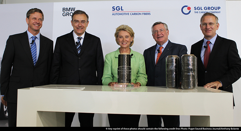 Joint Venture der BMW Group und SGL ACF in Moses Lake, USA