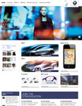 Webseite BMW i Home.