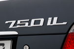 BMW 750iL (E38), Typbezeichnung auf der Heckklappe