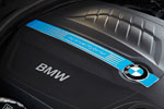BMW ActiveHybrid 3, Motor mit Active Hybrid Schriftzug
