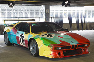 Andy Warhols BMW M1 Art Car beim M1 Procar Revival am Hockenheimring