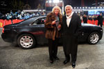 Eröffnung der 62. Internationalen Filmfestspielen Berlin. Monique und Mario Adorf vor Rolls-Royce Ghost.