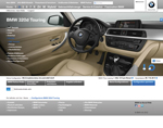 BMW.de Website, Screenshot: Konfigurator Interieur (Dezember 2012)