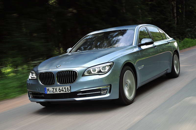 BMW ActiveHybrid 7 (F04 LCI) on location in St. Petersburg