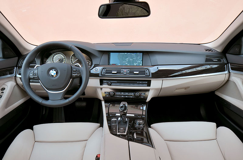 BMW ActiveHybrid 5, Interieur vorne