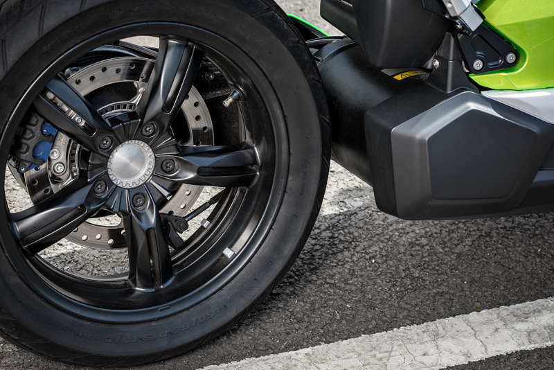 BMW C evolution, Rad