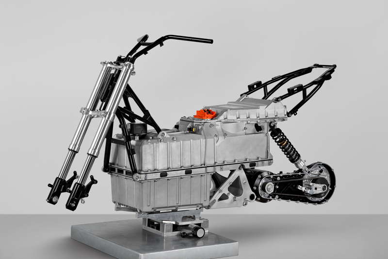 BMW C evolution, Fahwerk