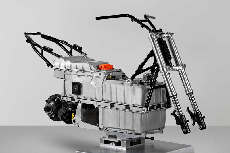 BMW C evolution, Fahwerk