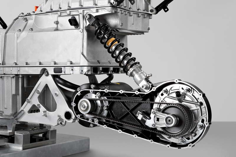 BMW C evolution, Fahwerk