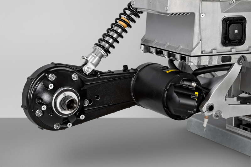 BMW C evolution, Fahwerk