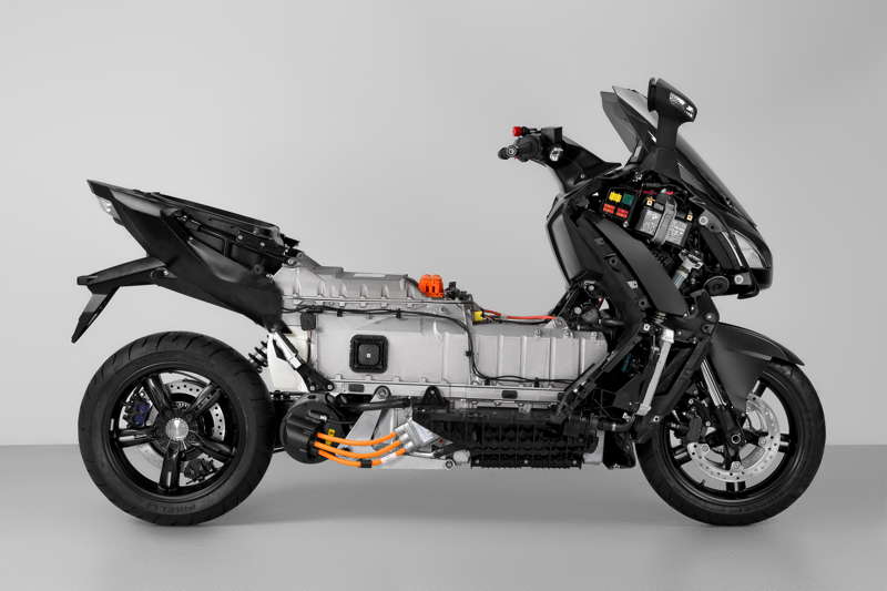 BMW C evolution, Fahwerk