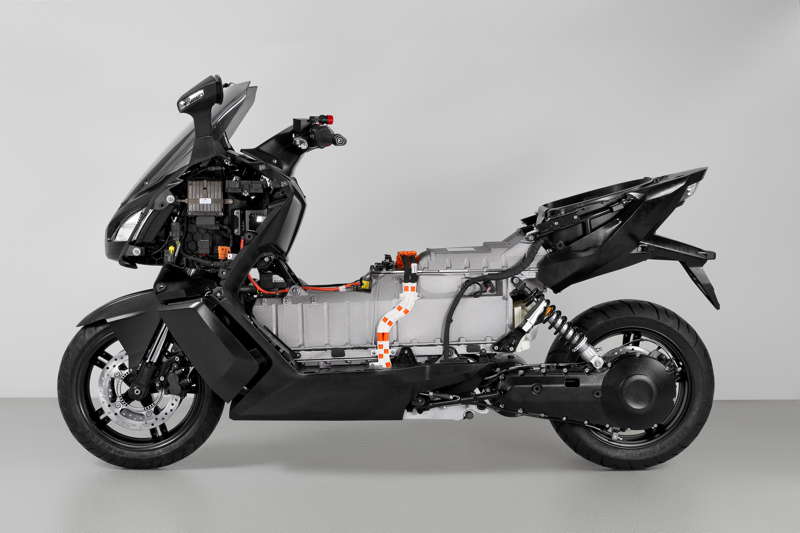 BMW C evolution, Fahwerk