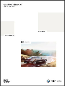 BMW Quartalsbericht zum Download
