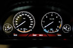 BMW M550d xDrive, Tacho-Instrumente, Tagbeleuchtung