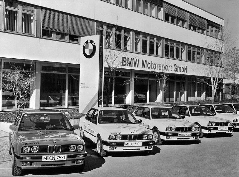 Das Gebude der BMW Motorsport GmbH, 1990