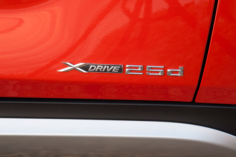 BMW X1 xDrive25d, Modell E84, LCI, Typ-Bezeichnung