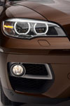 BMW X6, Faceliftmodell 2012 (Modell E71 LCI), jetzt auch mit LED-Scheinwerfern bestellbar