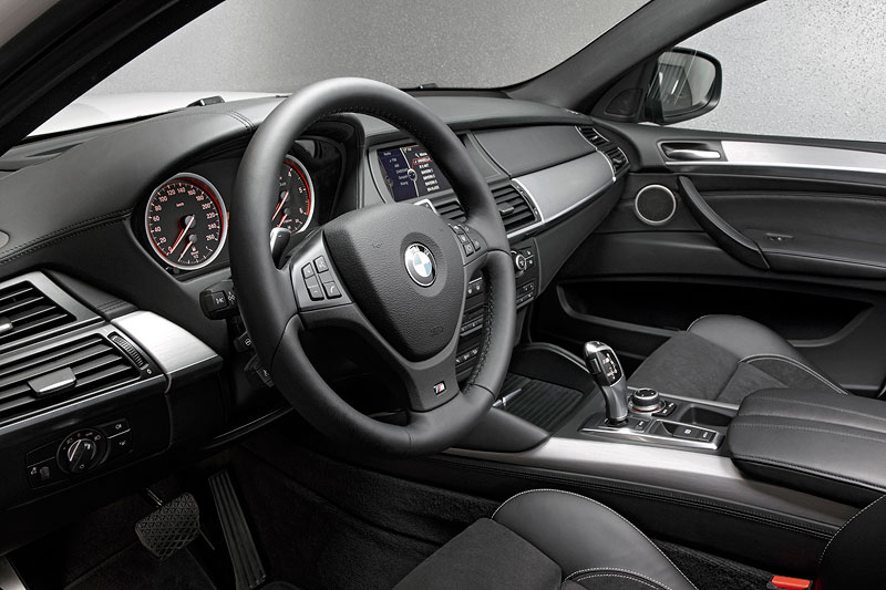 BMW X6 M50d, Interieur vorne