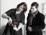 Farbentscheidung mit Marella Rivolta-Zagato, Art Director Zagato, und Marc Girard, Leiter Interieur Design BMW Automobile, im BMW Design Studio in München