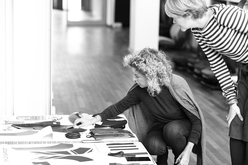 Carmina Campus for MINI: Ilaria Venturini Fendi, Annette Baumeister (Leiterin Farbe und Materialien MINI Design)