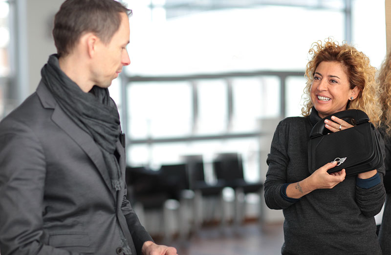 Carmina Campus for MINI: Anders Warming (Leiter MINI Design), Ilaria Venturini Fendi 